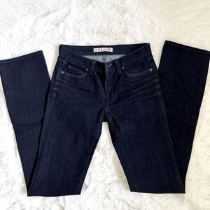 J Brand Cigarette Straight Leg Denim Jeans 24 - Deep Indigo